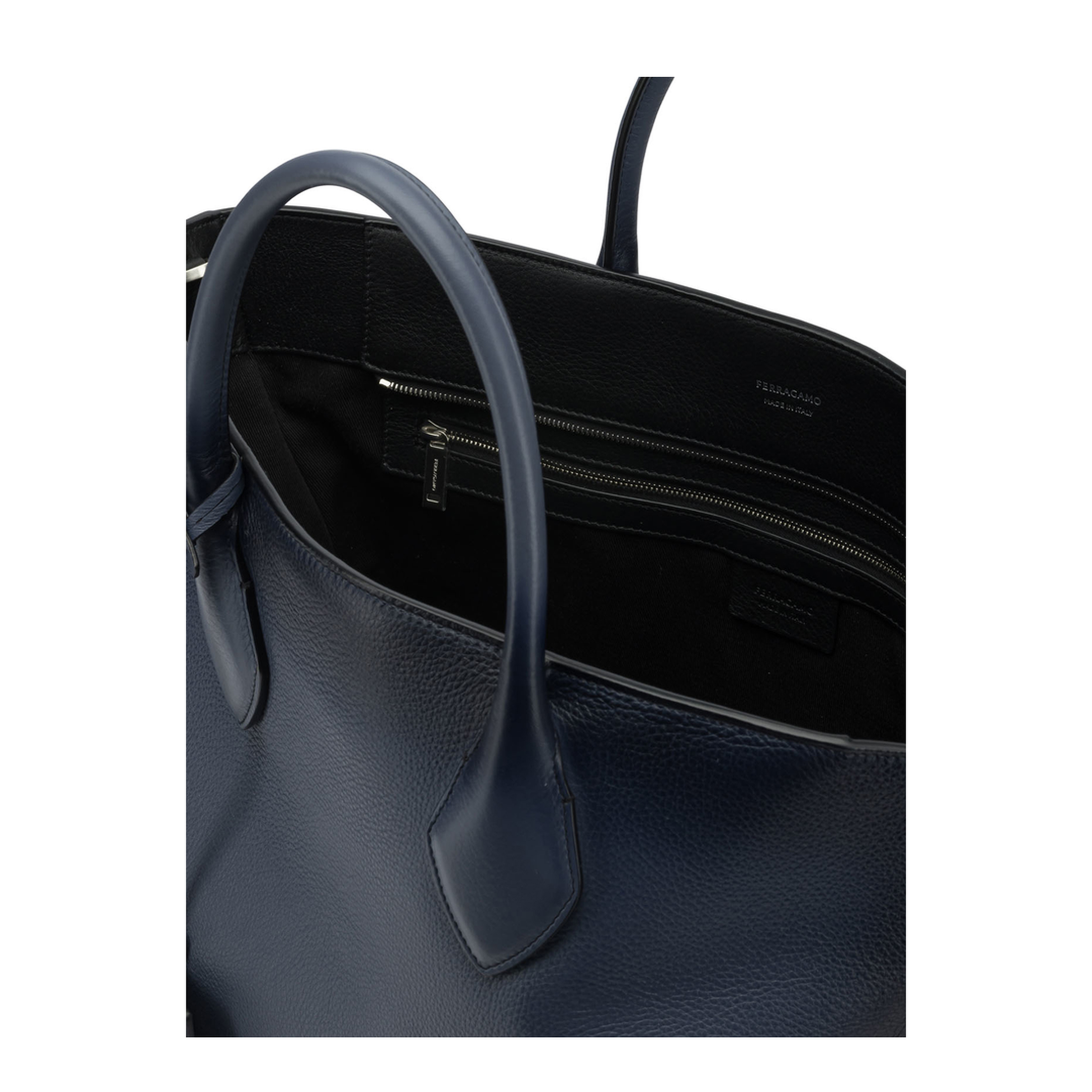 Star-Shaped Large Calfskin Tote Bag - Midnight Blue