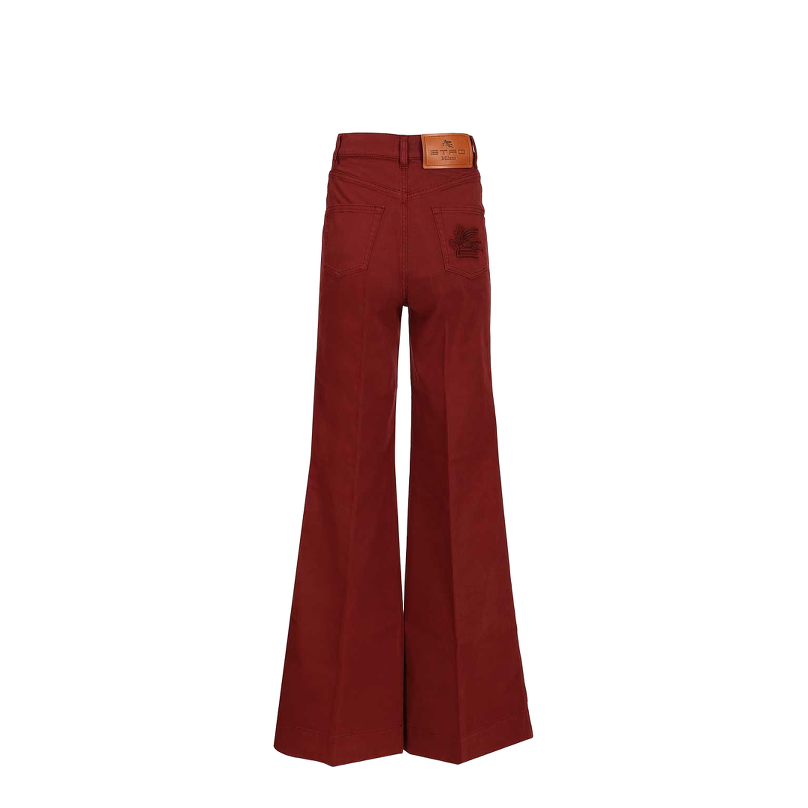 Flare Jean - Dark Red