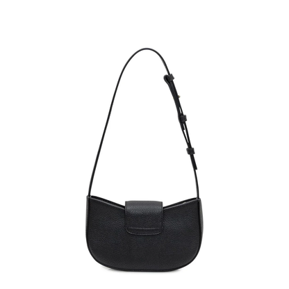 Minibag Double Gancino Small Leather Goods Black