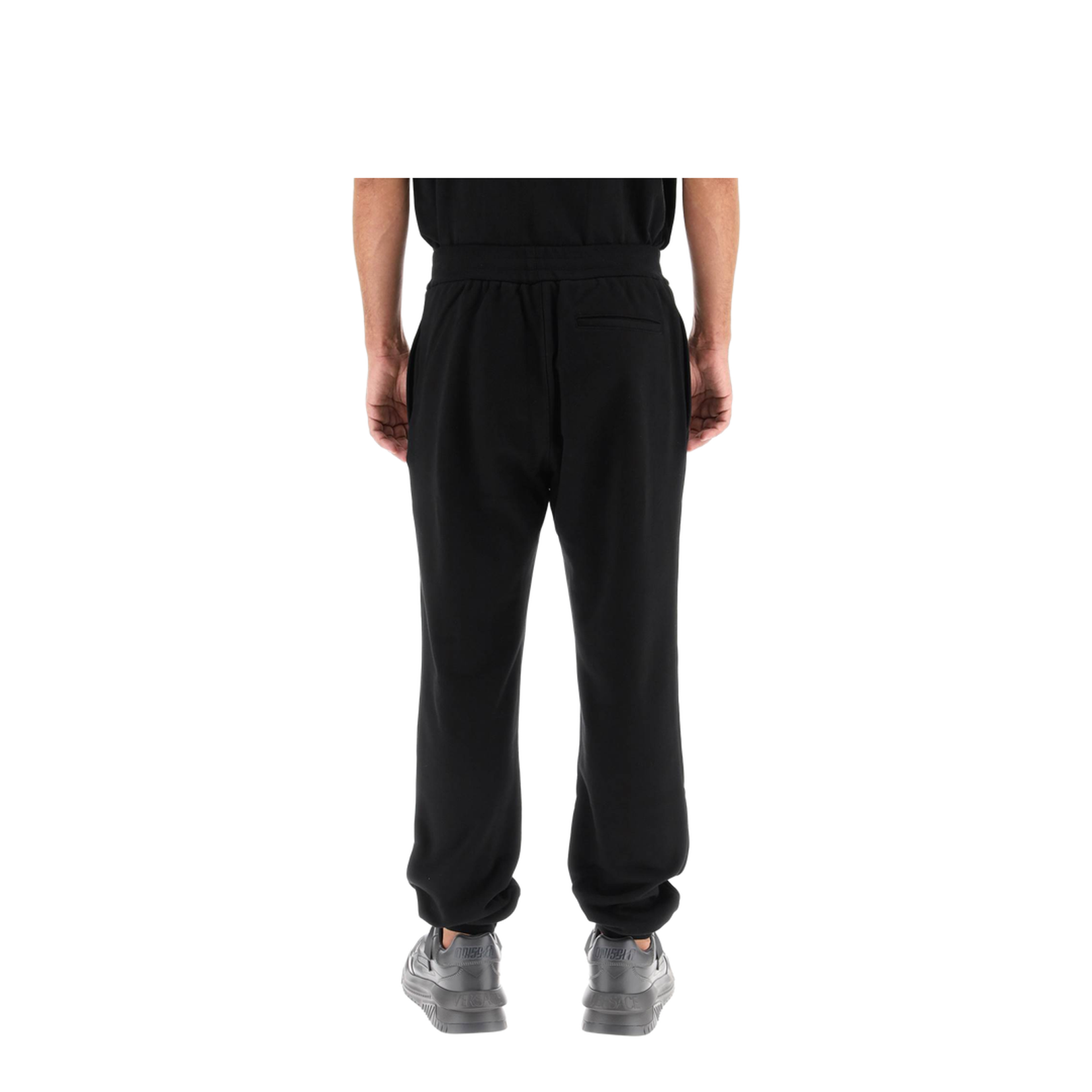 Black Cotton Joggers