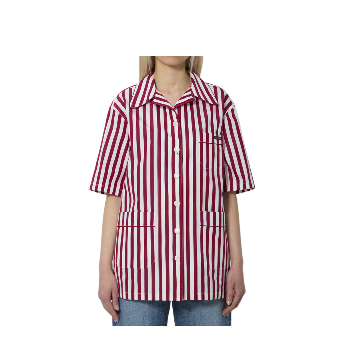Striped Poplin Shirt