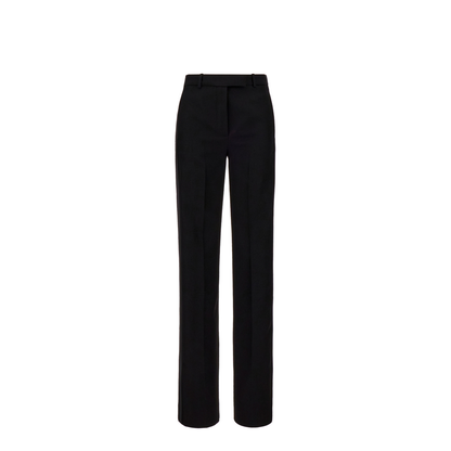 Black Wool Pant