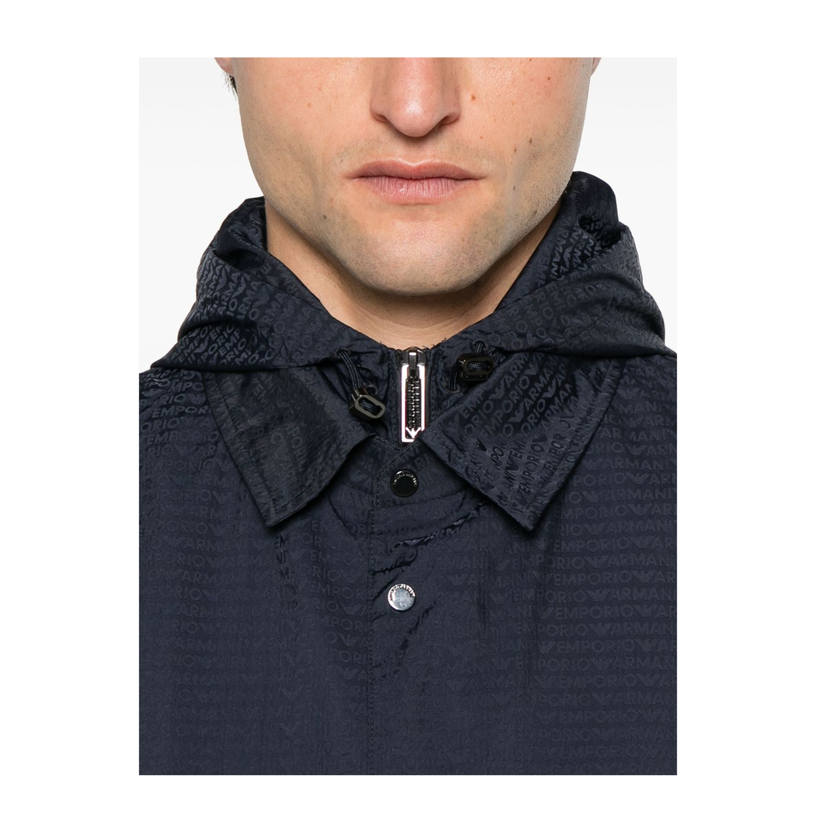 Nylon Hooded Jacket