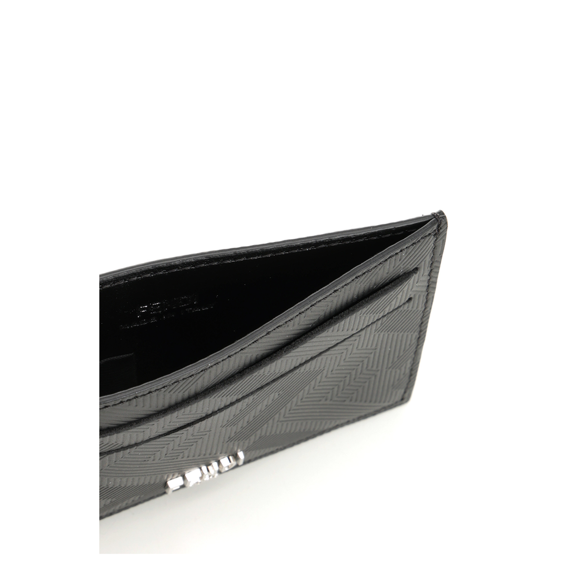 MAYFEYR - Fendi - Shadow Slim Card Holder Leather Black - 7M0371AJF4F0GXN