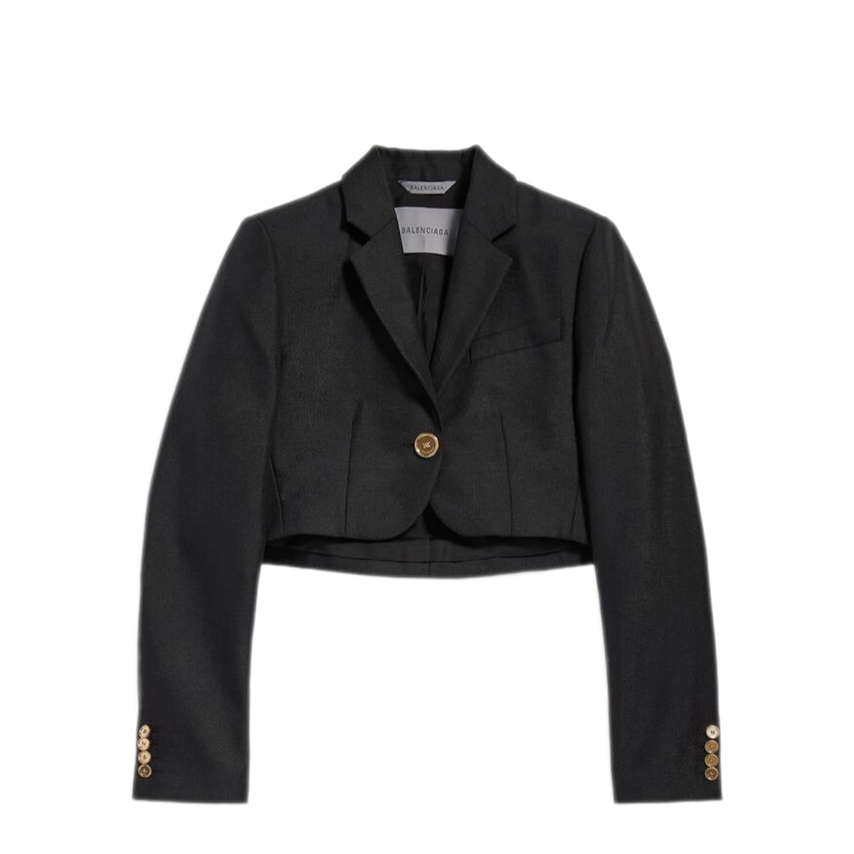 MAYFEYR - Balenciaga - Black Wool Blazer - A0029CTVT021000