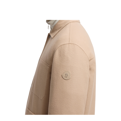 Brown Tagnit Reversible Wool Shirt Jacket