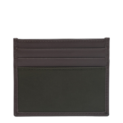 Speedrock Card Holder in Re-Nylon Camouflage and Leather