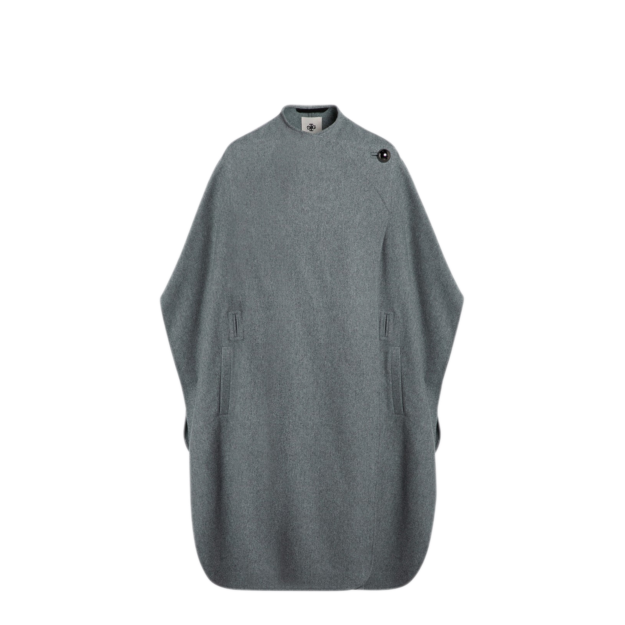 MAYFEYR - The Garment - Grey Wool Blend Cape - 20900WO921