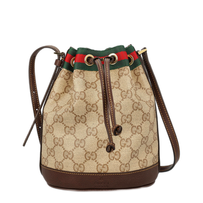 MAYFEYR - Gucci - Mini Bucket Bag With Web Strap - 876060FAF8R8547