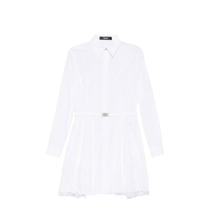 MAYFEYR - Versace - Belted Cotton Shirt Dress - 10226201A13878