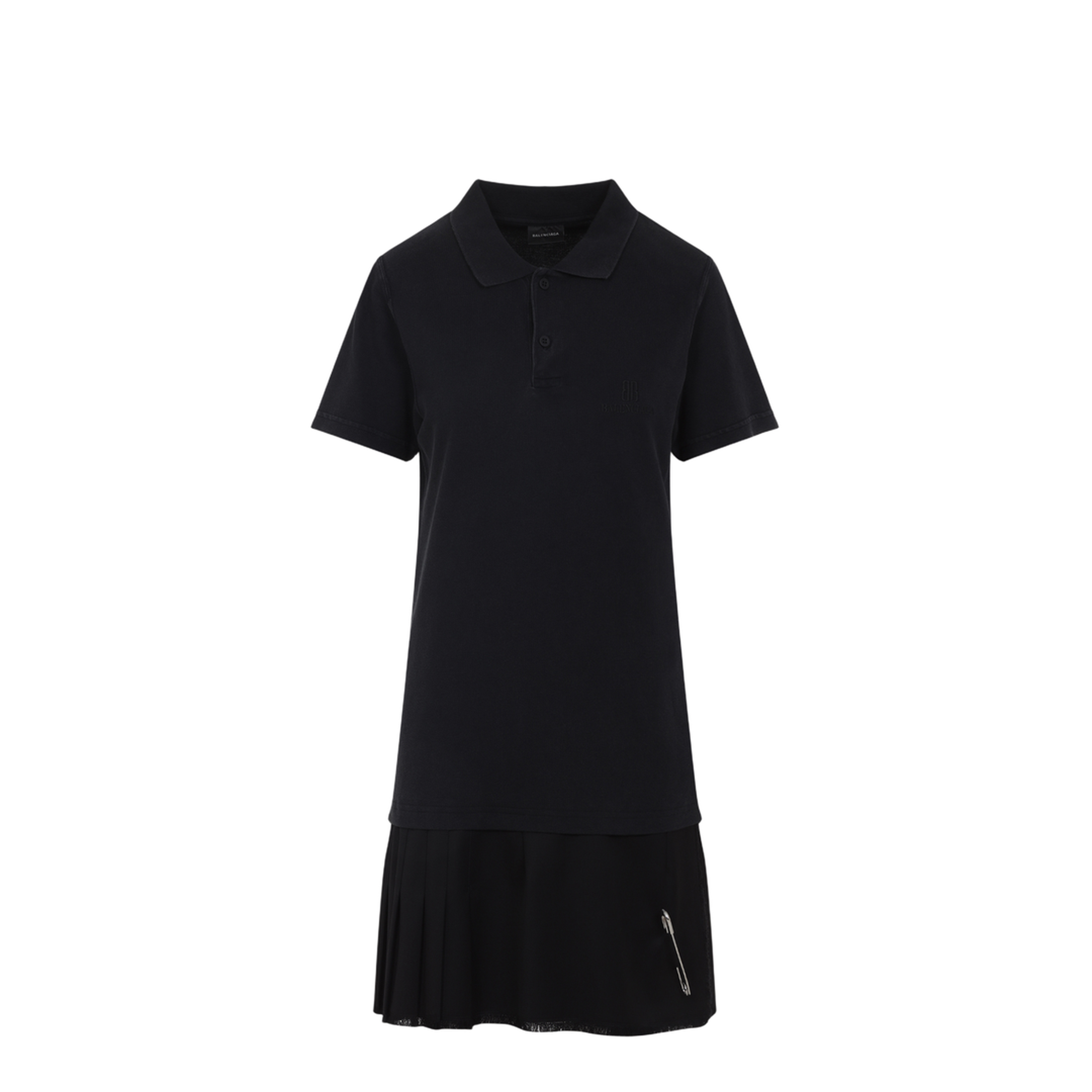 MAYFEYR - Balenciaga - Layered Polo Mini Dress - 838784TOT03