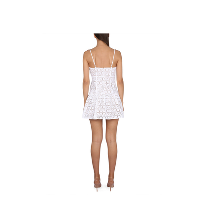 MAYFEYR - MICHAEL BY MICHAEL KORS - Eyelet Dress - MS381N18BK100WHITE