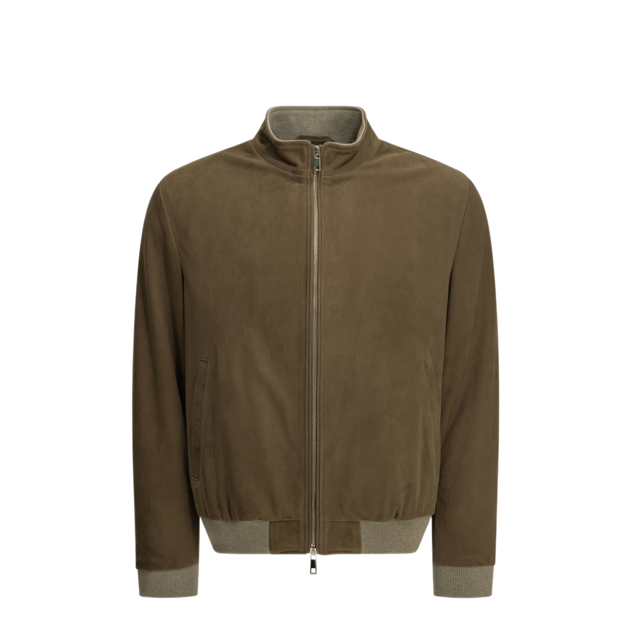 MAYFEYR - Altum - Padded Suede Bomber Jacket - MNSUEBOMBERBEIGE