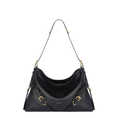 Medium Voyou Bag in Shiny Leather