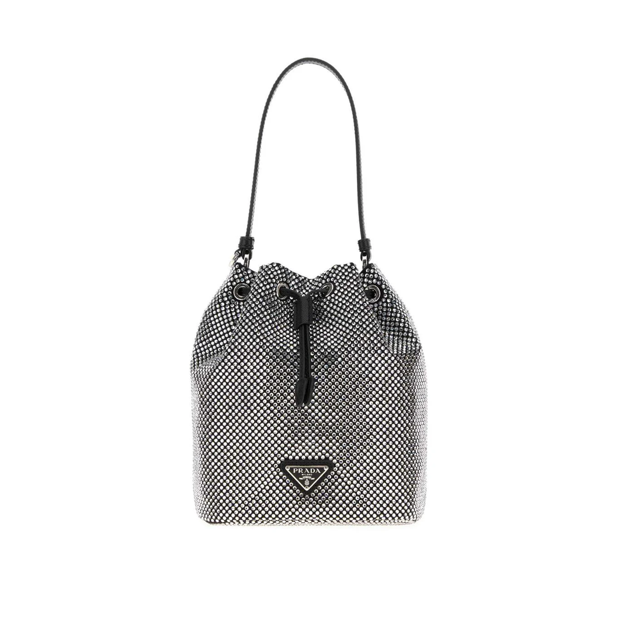 Crystal Bucket Bag