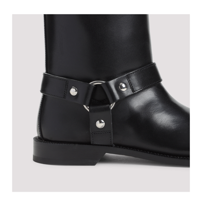 MAYFEYR - Loewe - Campo Biker Shearling Boots - LSS4285X011100