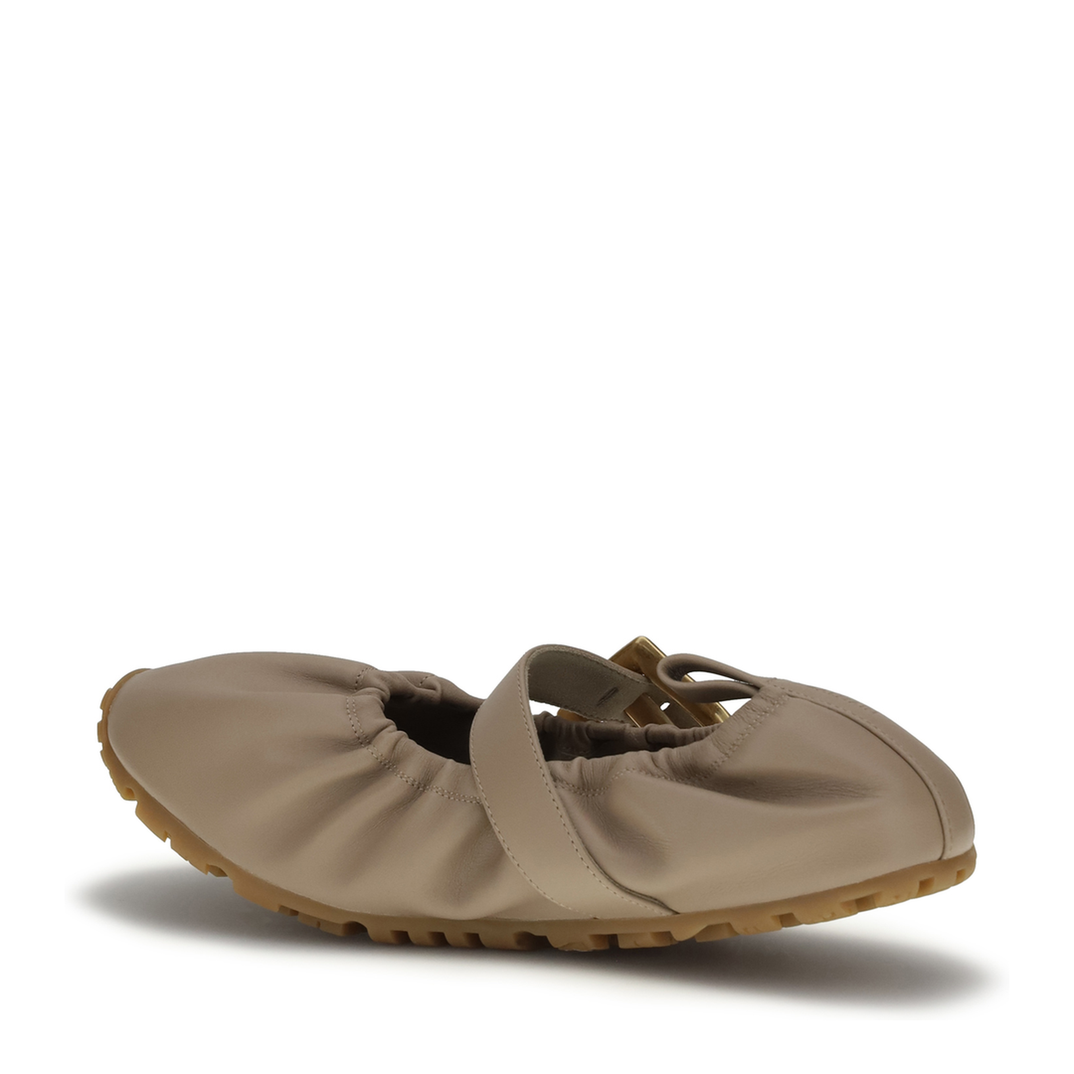 MAYFEYR - Balmain - Buckle Strap Ballerinas - GN0UF761LPAN8FI