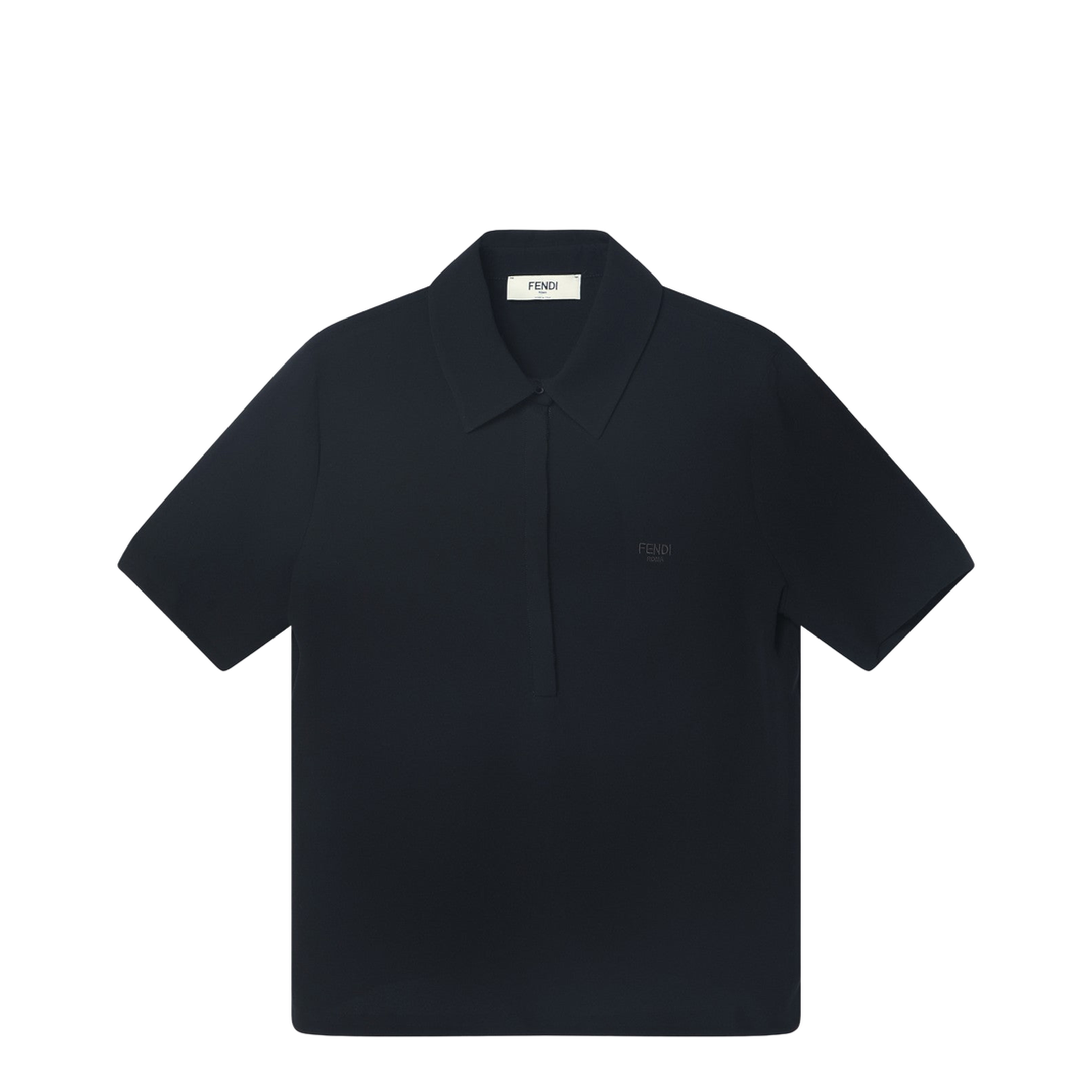Polo Shirt Silk Black