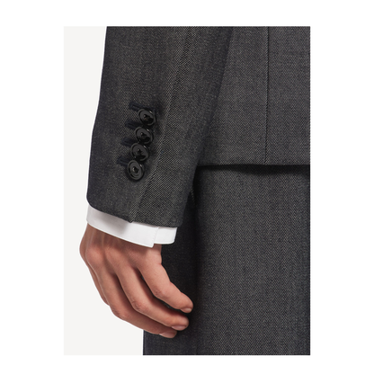 MAYFEYR - Balenciaga - Double-Breasted Tailored Jacket In Wool Twill In Denim Look - 872296TUT444100