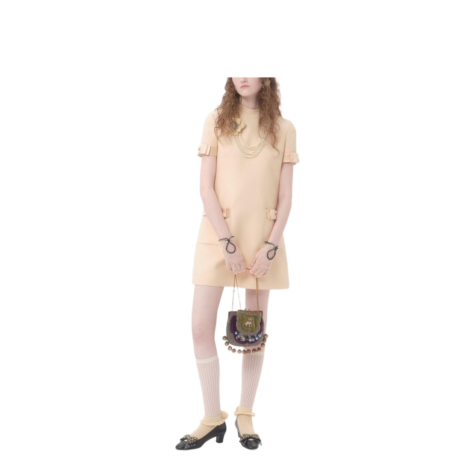 Crêpe Couture Dress