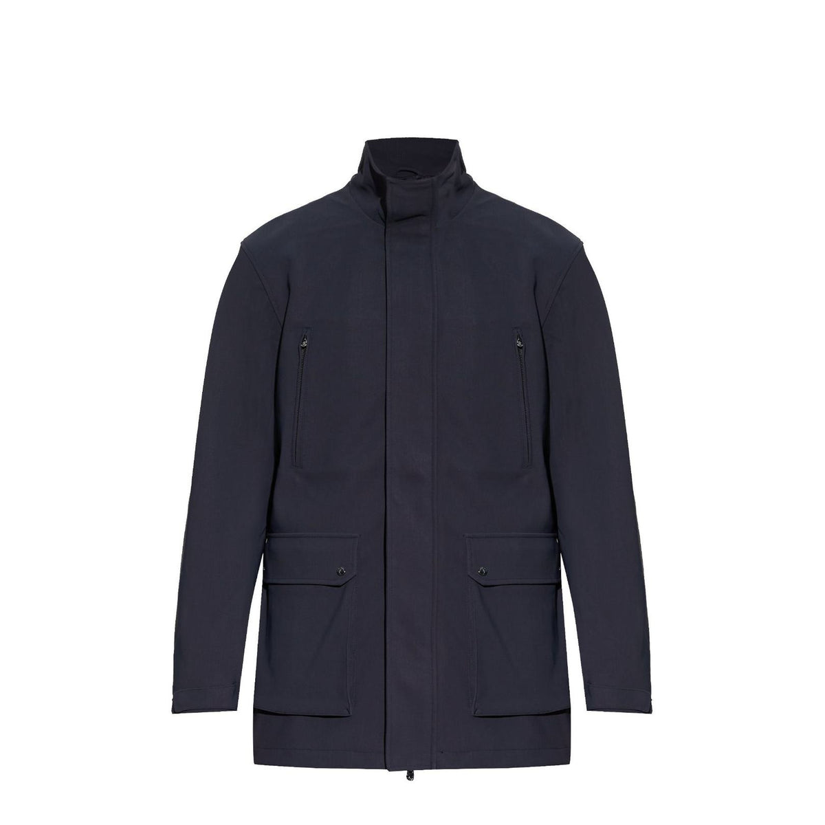 EMPORIO ARMANI CAPSULE Coats Blue