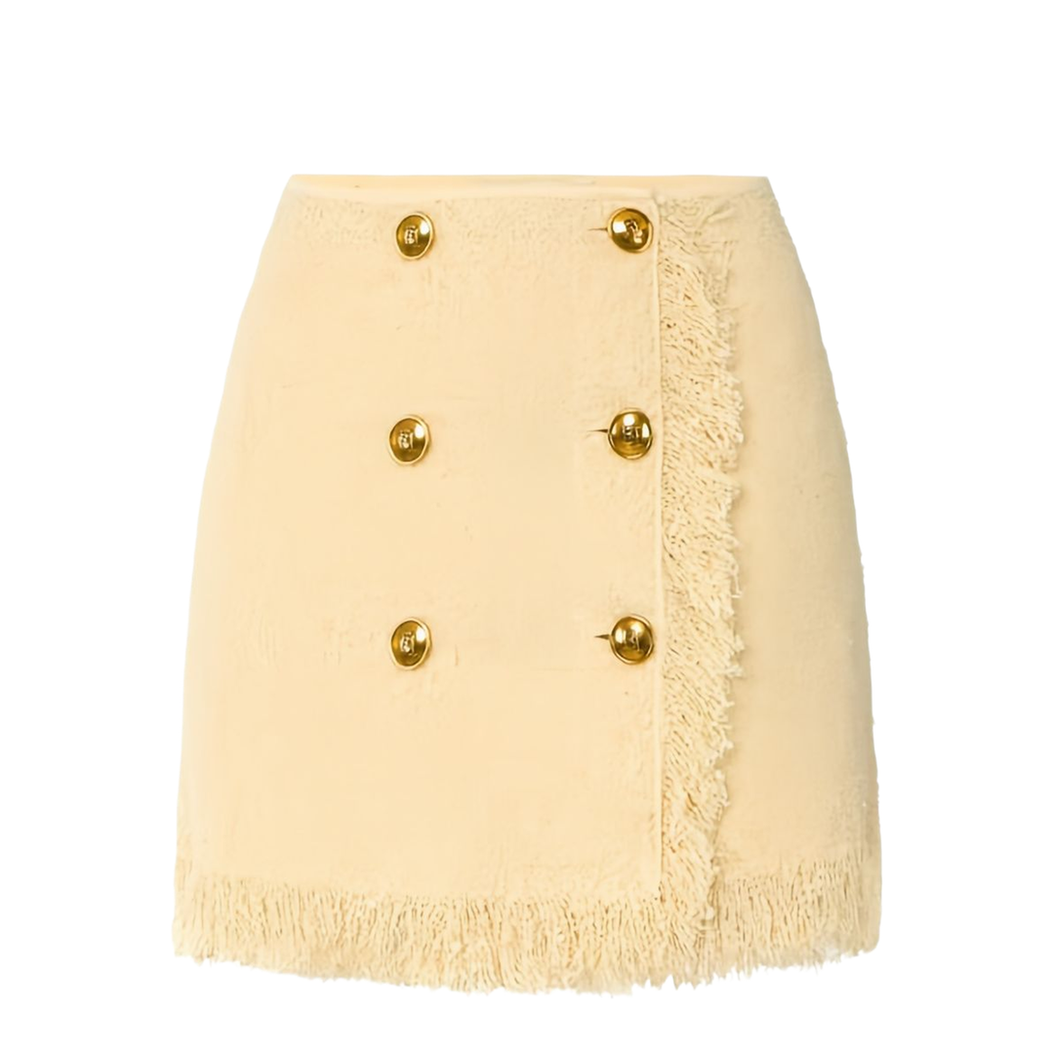 MAYFEYR - Elisabetta Franchi - Skirts White - GK32R62E2193