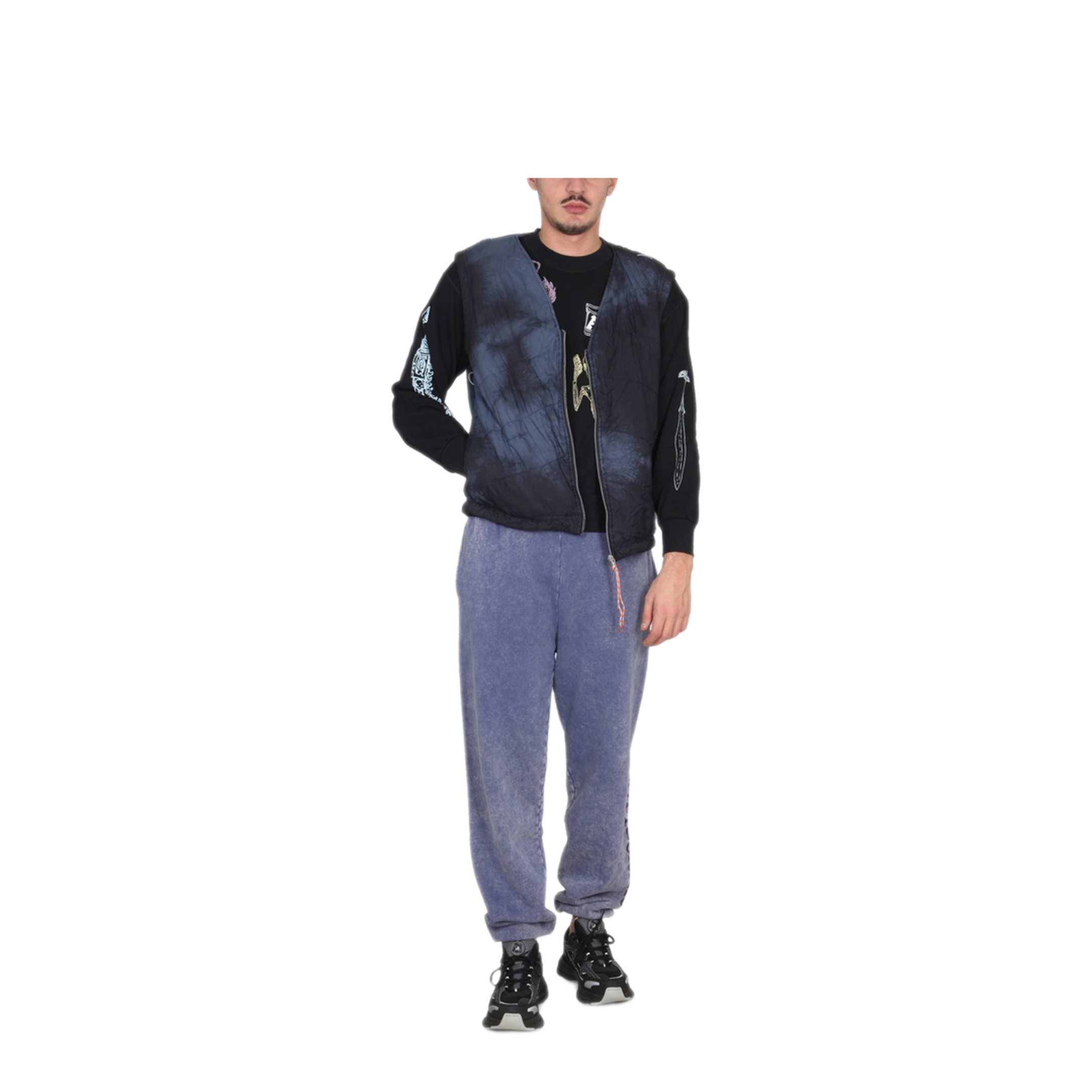 MAYFEYR - ARIES - V Neck Vest - FTAR71130BGY
