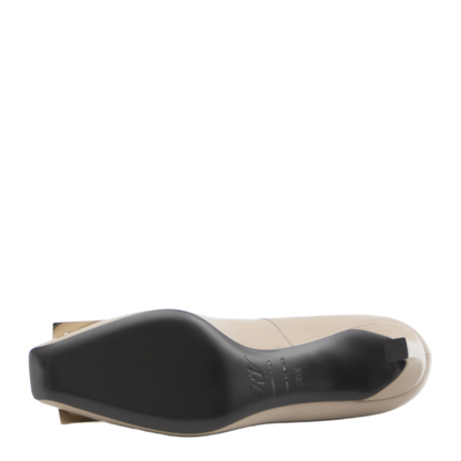 With Heel Beige