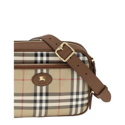 MAYFEYR - Burberry - Check Front Pocket Shoulder Bag - 8127864A7026