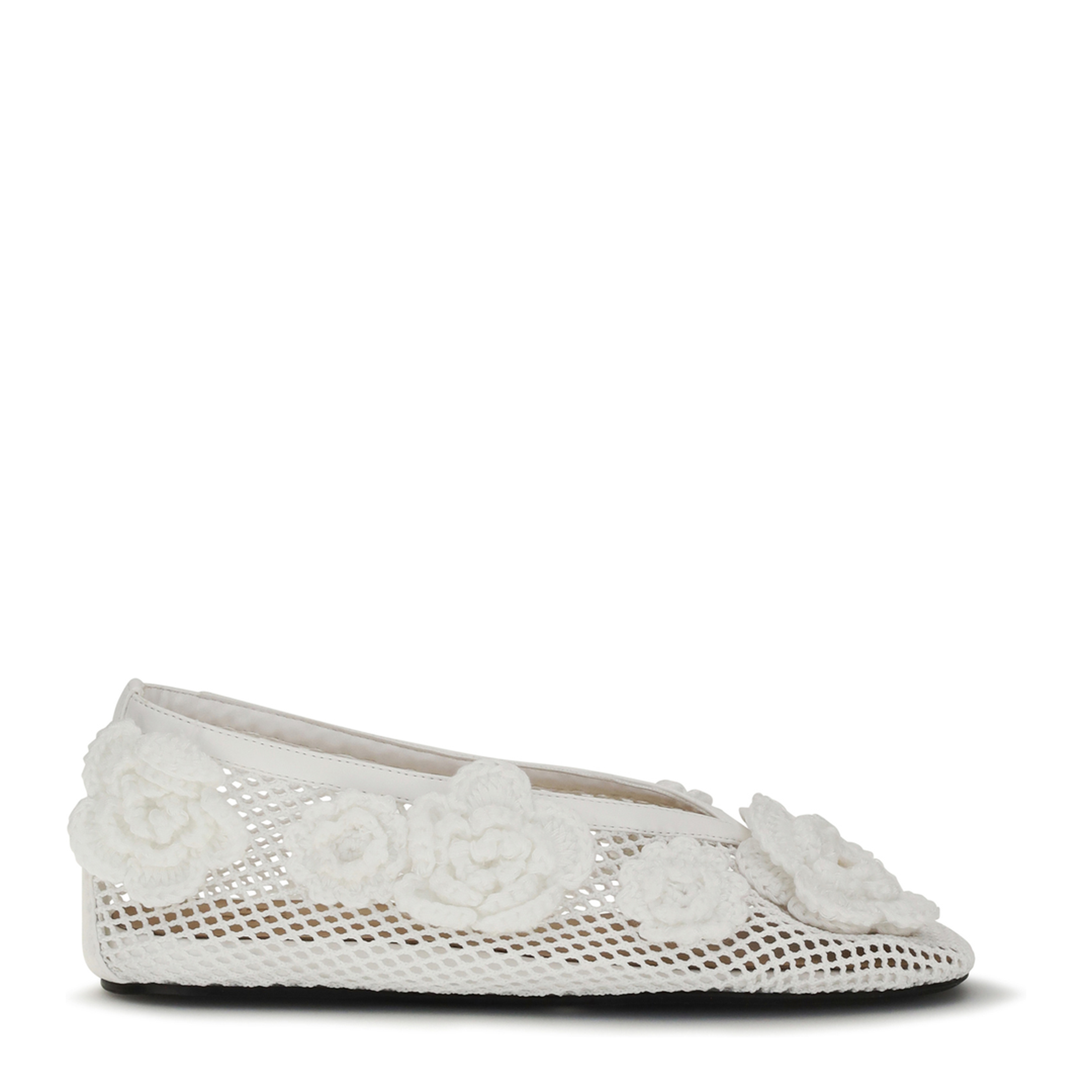 MAYFEYR - Ganni - Jenny Mesh Ballerinas - B1020179135