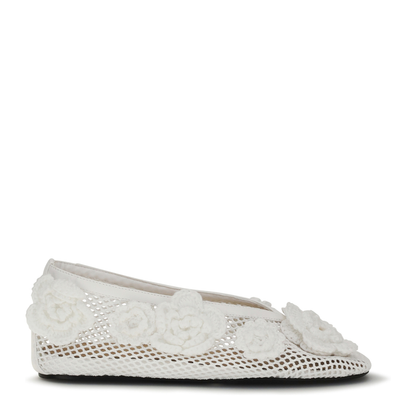 MAYFEYR - Ganni - Jenny Mesh Ballerinas - B1020179135