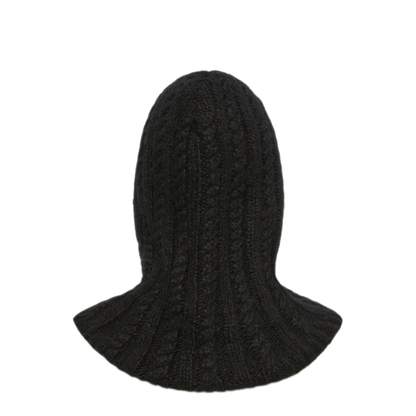 Cable Knit Blend Balaclava