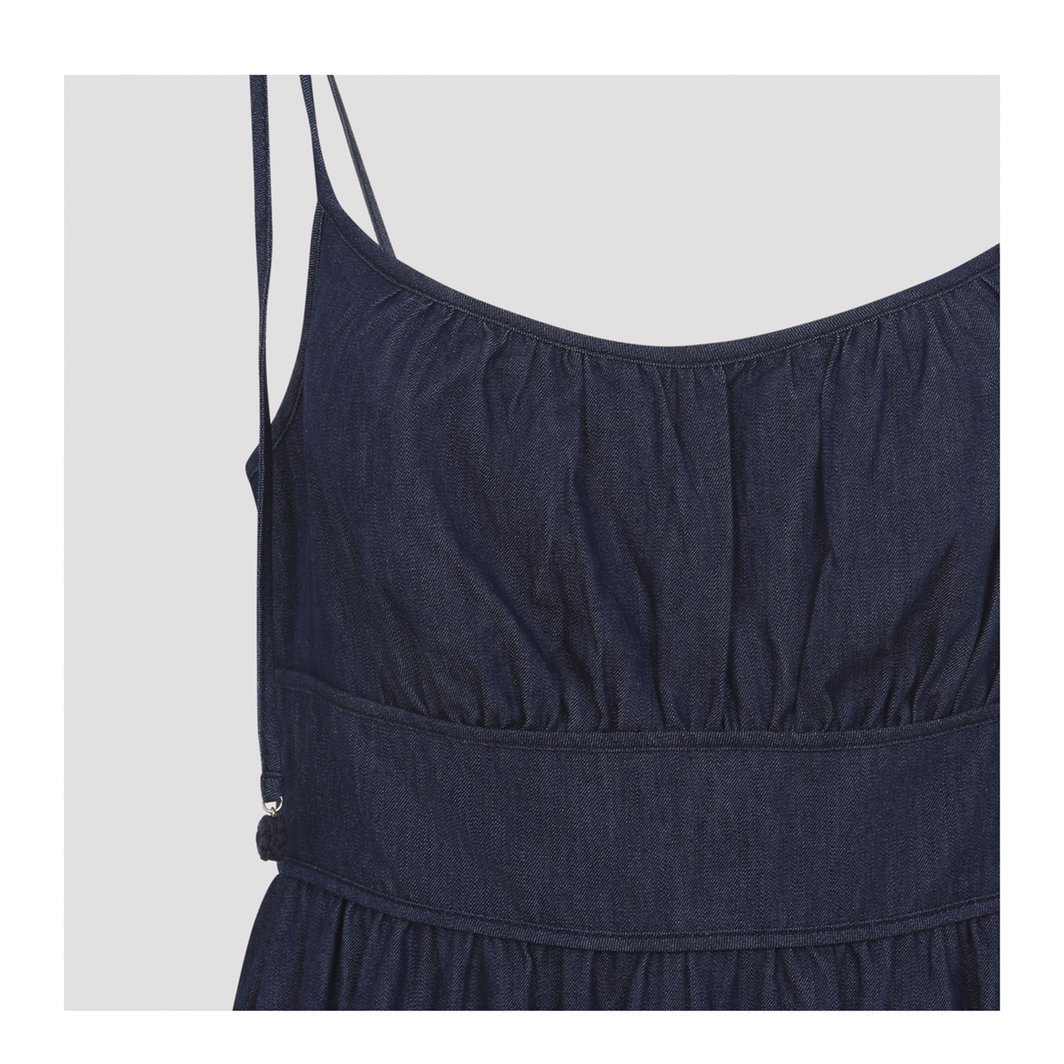 MAYFEYR - Zimmermann - Mahon Broderie Denim Midi Dress - 8319DSS263