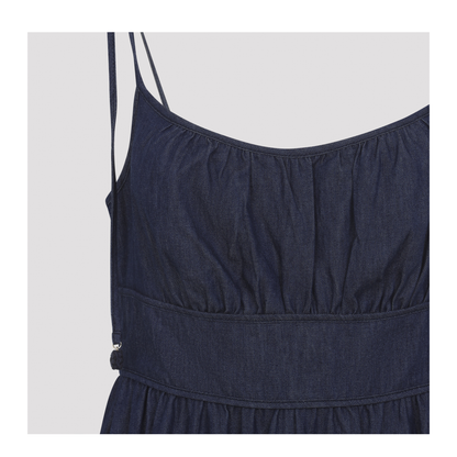 MAYFEYR - Zimmermann - Mahon Broderie Denim Midi Dress - 8319DSS263