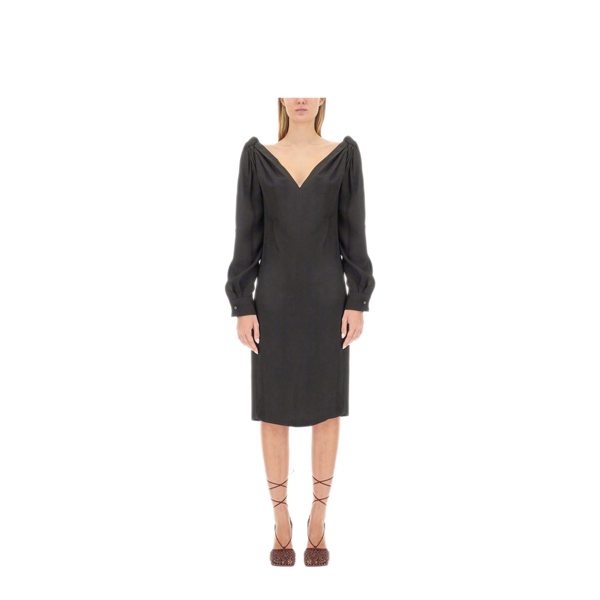 Viscose Midi Dress