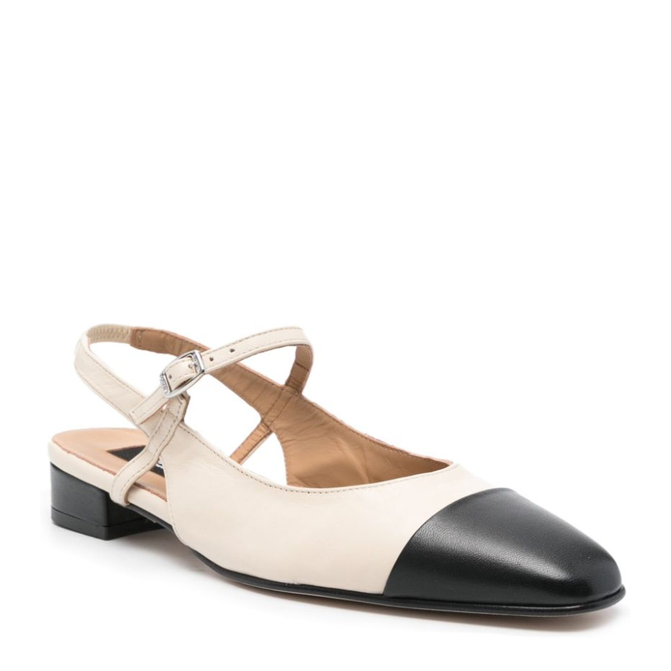 Flat Shoes Beige