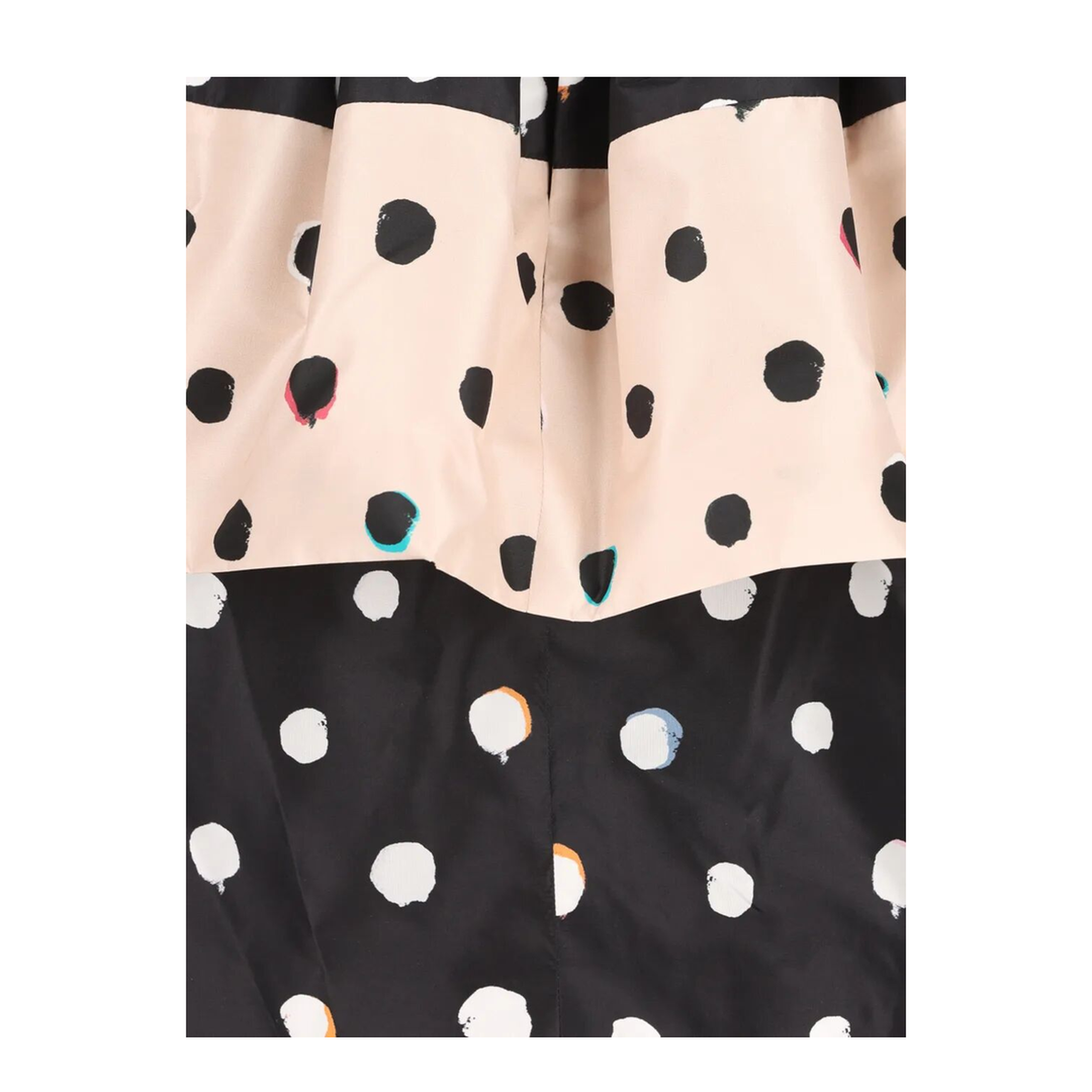 MAYFEYR - Fendi - Dots-Print Taffeta Bustier Dress - FDD509AVJQ