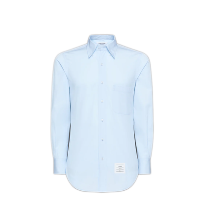 MAYFEYR - Thom Browne - Classic L/S Bd Pc Shirt In Solid Poplin - MWL001A03113480