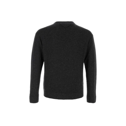 MAYFEYR - Prada - Charcoal Cashmere Blend Sweater - UMF190SOOO18PRF0308