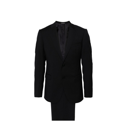 Single-Breasted Wool Suit