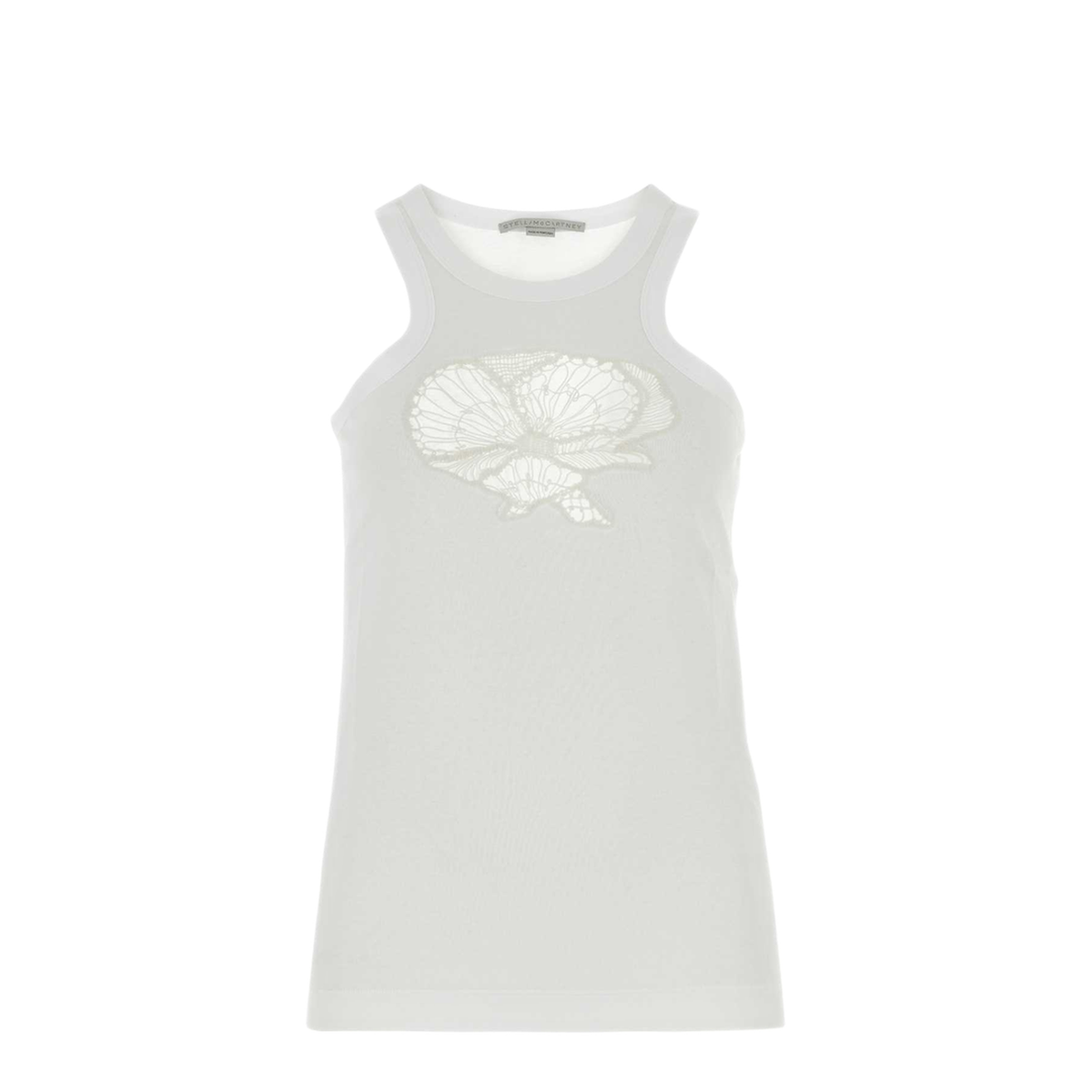 MAYFEYR - Stella Mccartney - White Cotton Tank Top - 6J02783SPY599000