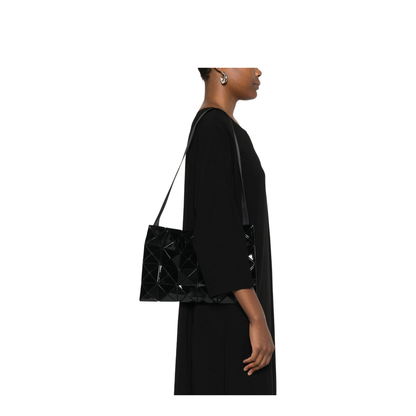 Geometric Pattern Top Handle Bag