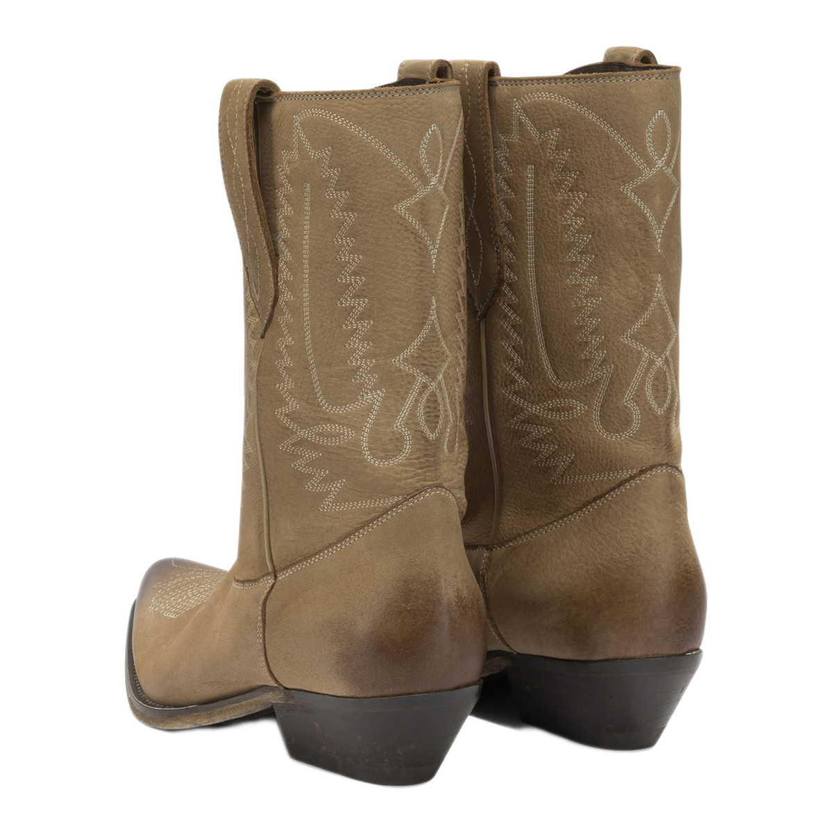 MAYFEYR - Golden Goose - Wish Star Cowboy Ankle Boots - GWF01050F00881155354