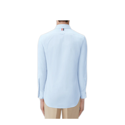 MAYFEYR - Thom Browne - Classic L/S Bd Pc Shirt In Solid Poplin - MWL001A03113480