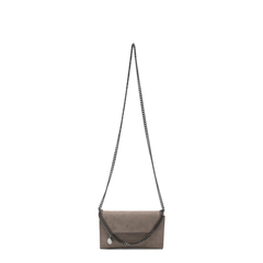 Falabella Alter Suede Crossbody Wallet
