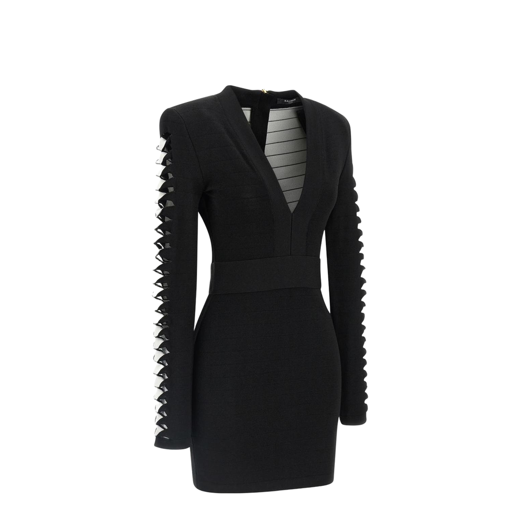 Cut-Out Dress Black
