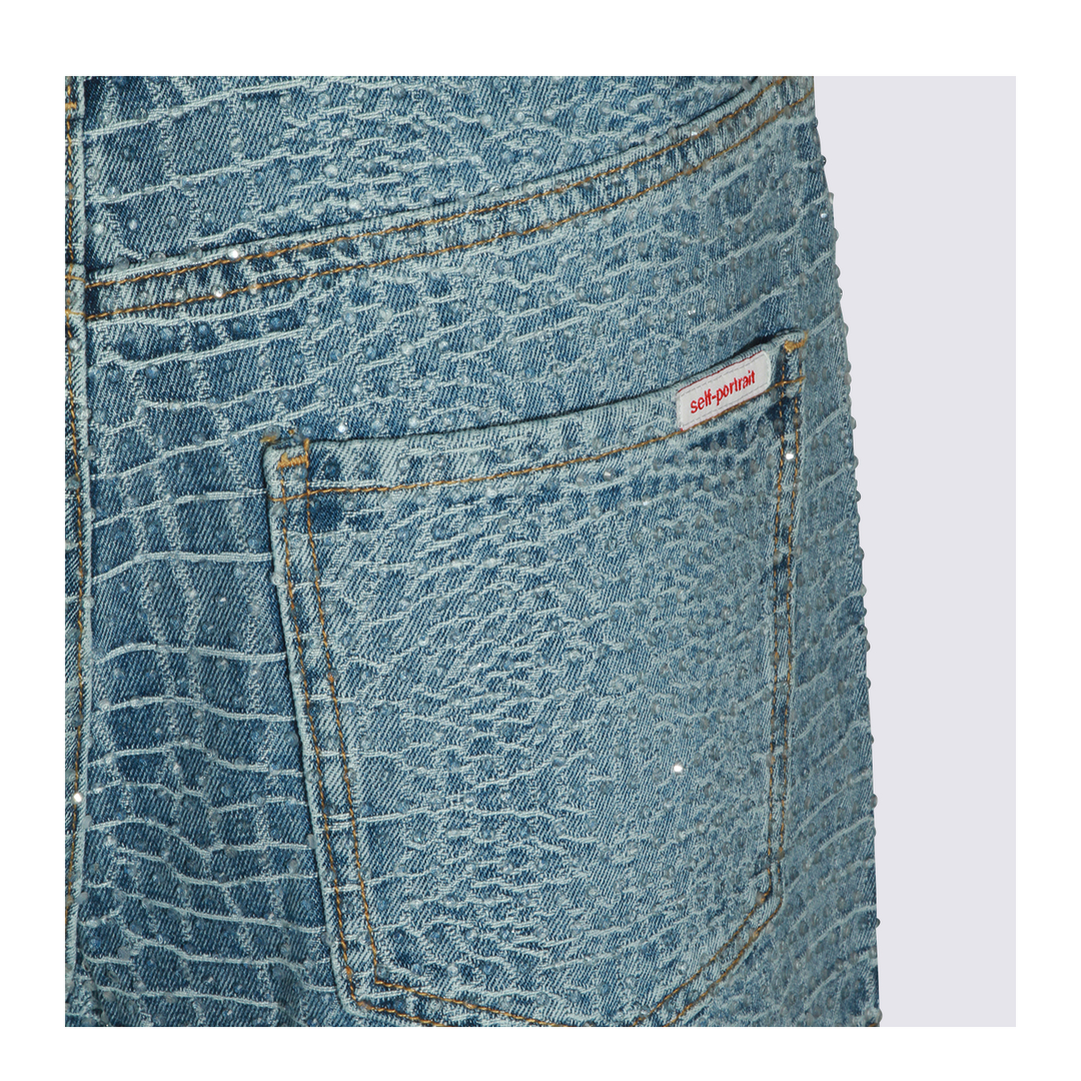 MAYFEYR - Self Portrait - Self Portrait Shorts - SS26804PBBLBLUE