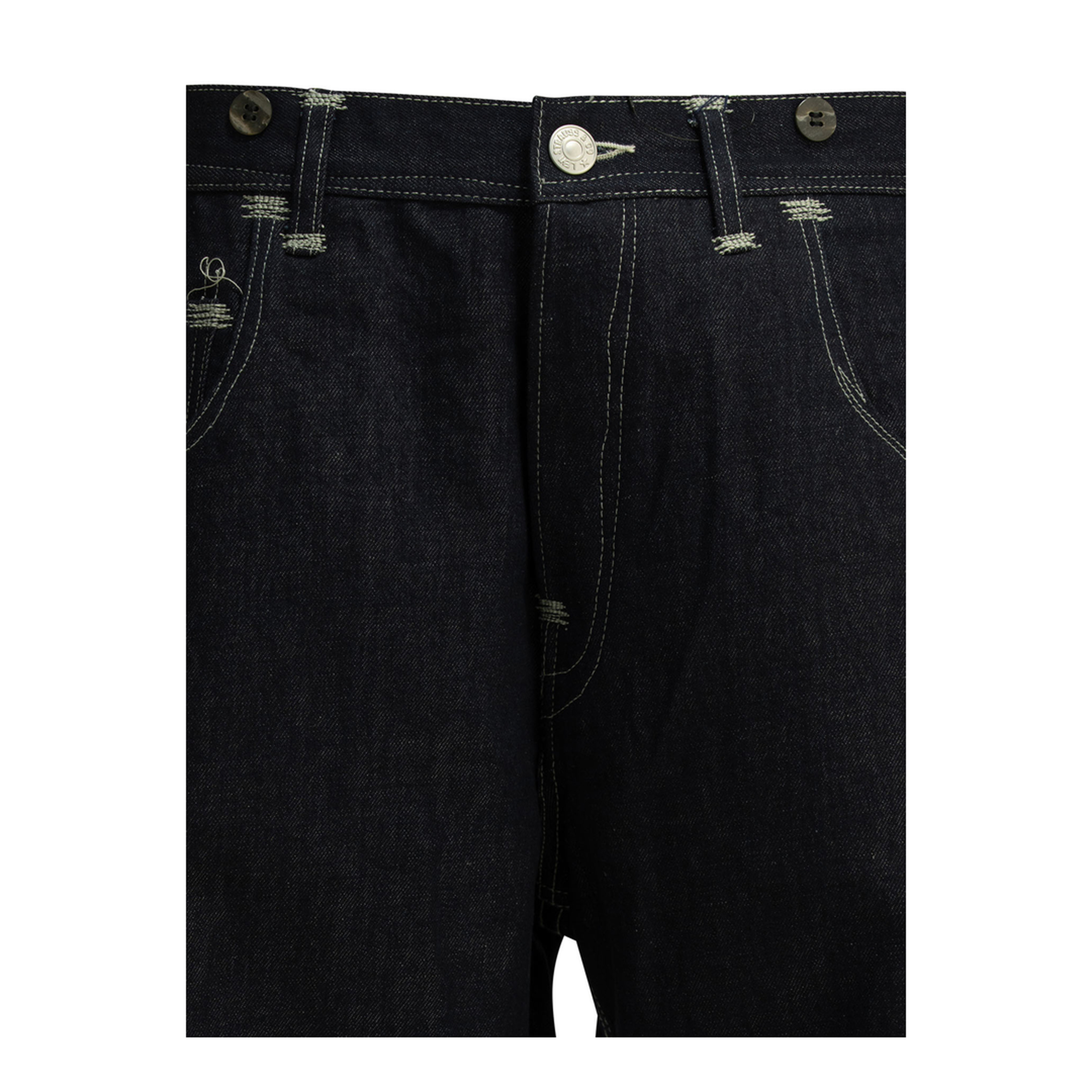 MAYFEYR -  - 5 Pocket Workwear Wide Leg Jeans - WQP210S261INDIGO