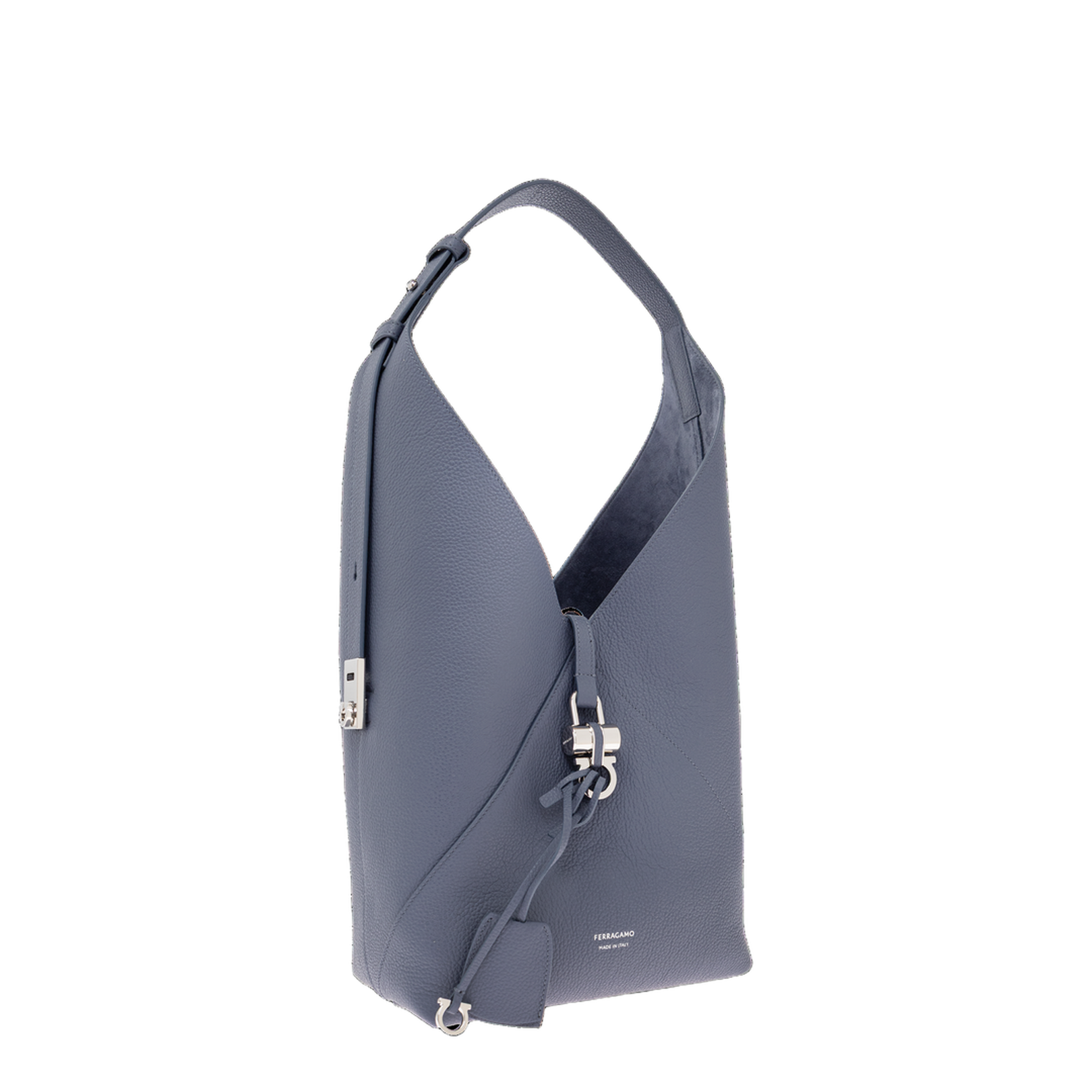 Leather shoulder bag
