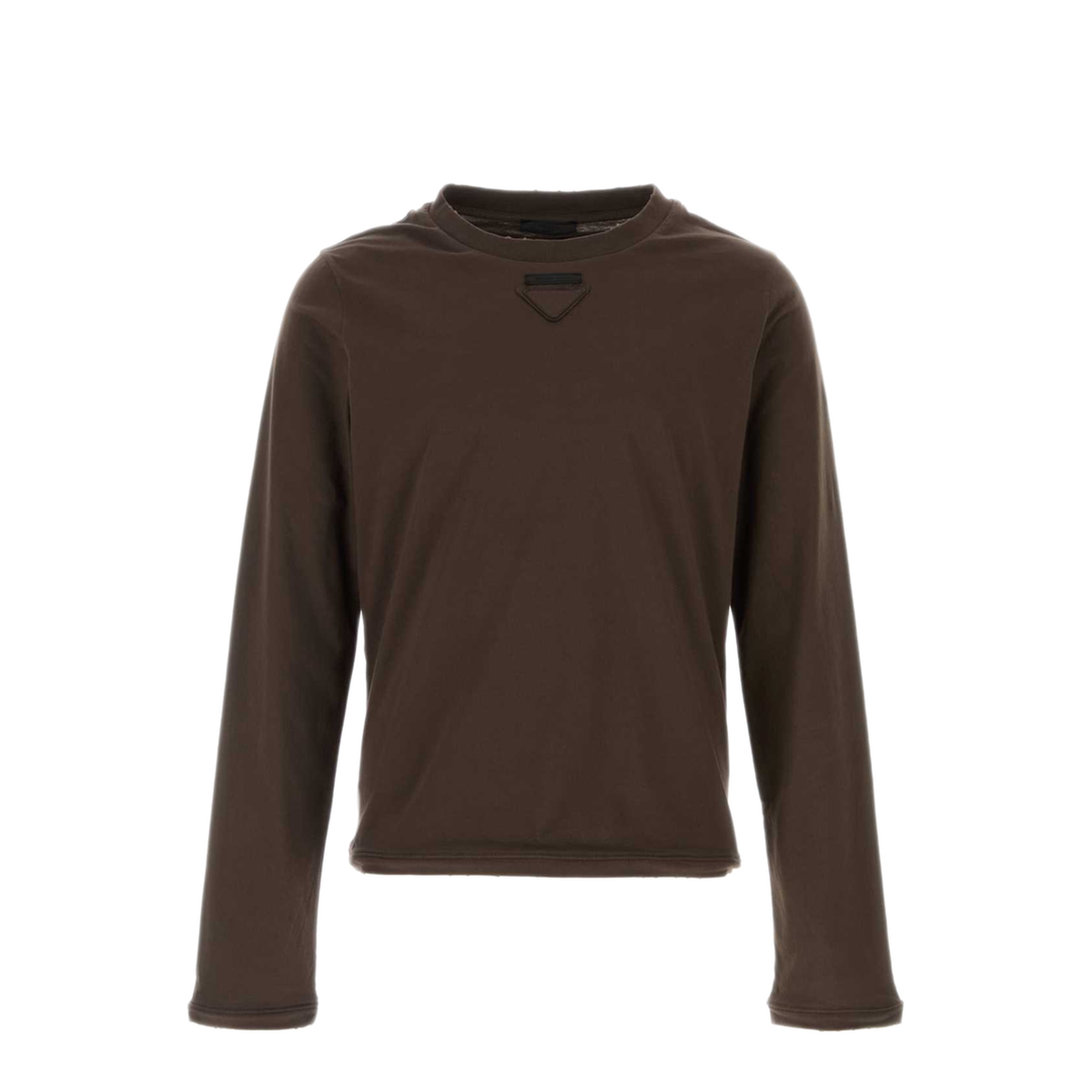 MAYFEYR - Prada - Brown Cotton T Shirt - UJL98CSOOO17Z3F0324